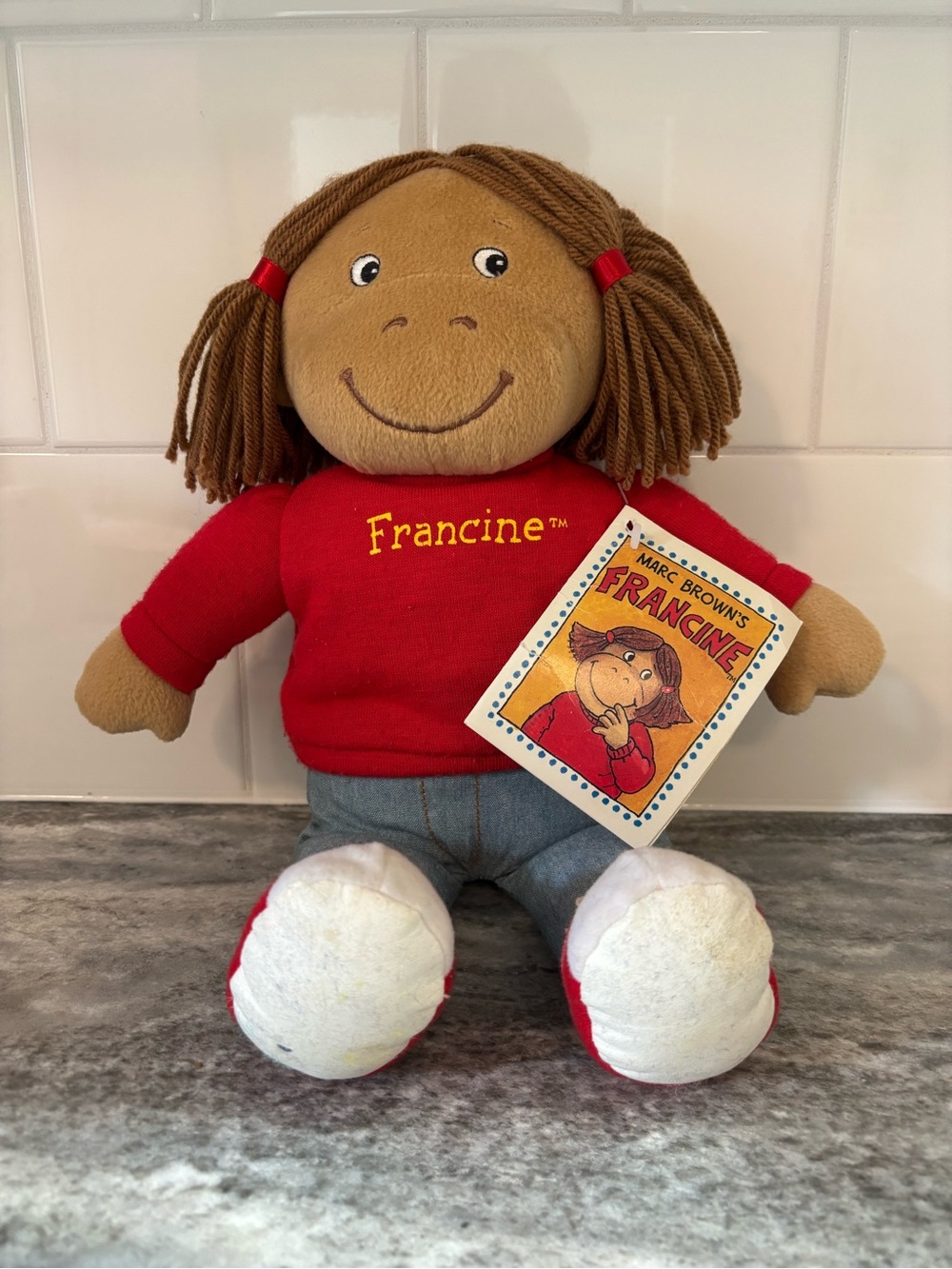 Marc Brown Francine Plush Doll - Red Sweater